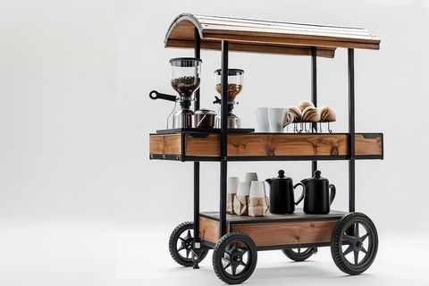 Industrial Wheel-Leg Coffee Carts: Design Guide and Practical Uses