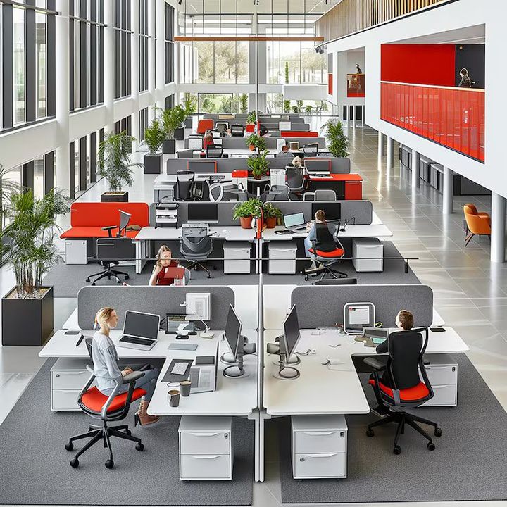 Open-Plan Office Furniture Insights for Productive Teams