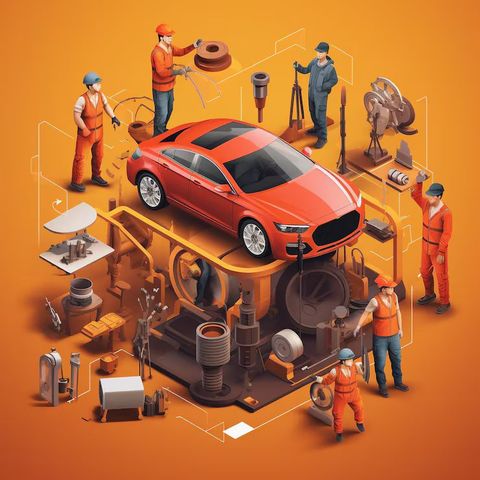 Manufacturing of Automobile Components: Modern Production Techniques Insights