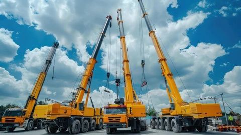 Guide to Mobile Cranes: Types, Working Principles, and Operational Knowledge