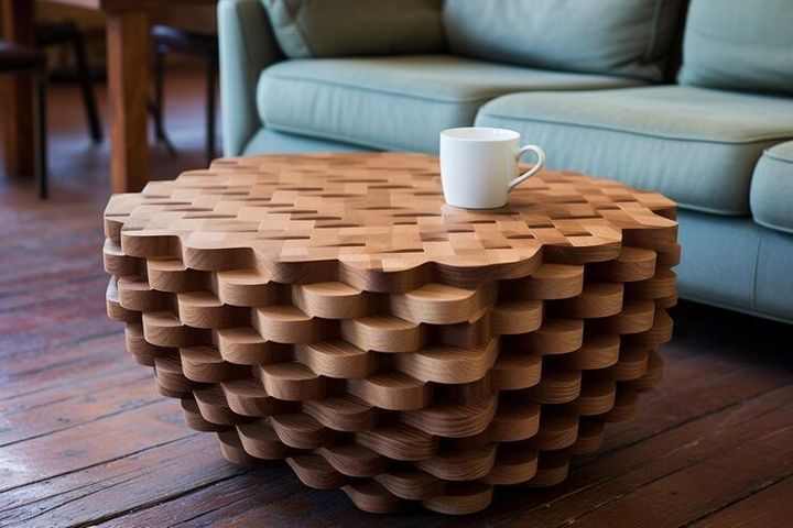 Wooden Pattern-Engraved Coffee Tables: Complete Overview for Modern Homes